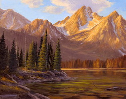 Sawtooth Sunset