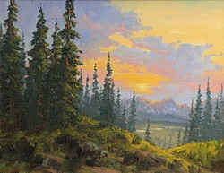 Sawtooth Sunrise